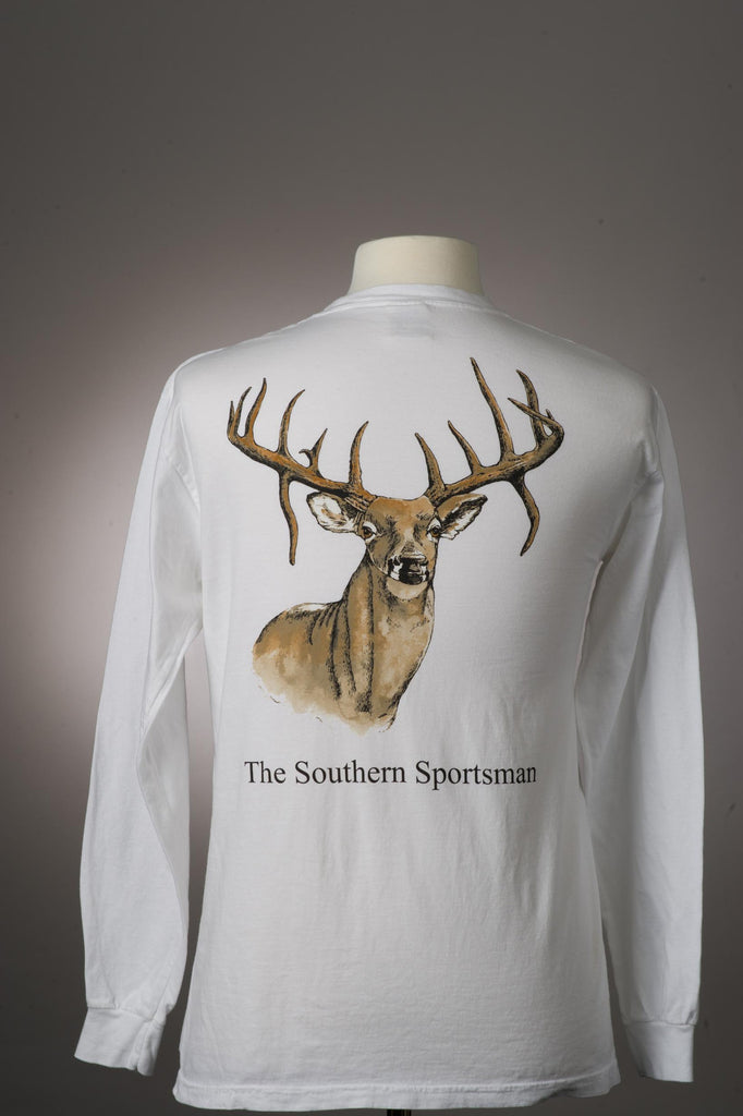 Whitetail Deer T-shirt  Long Sleeve